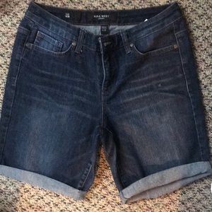 NINE WEST 6/28 denim shorts